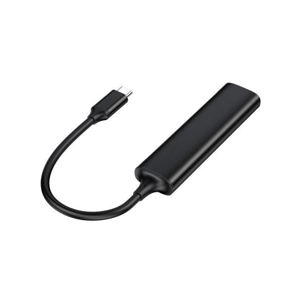 Conceptronic Hubbies12B Hubbies 4-Port USB 3.0 Hub, 2 porte USB-C 2 USB-A, Caso in alluminio, USB-C