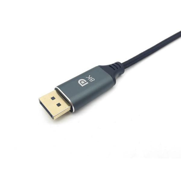 Equipaggiare 133426 USB-C al cavo DisplayPort, M M, 1,0 m, 4K 60Hz, shell