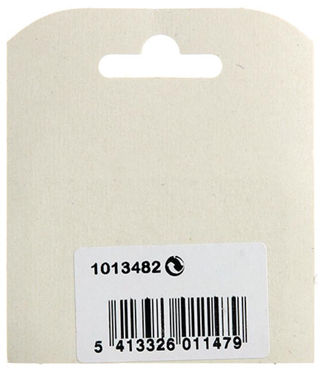 Mack 1013482 - 2 bisagras de cinta galvanizadas h 22 x w 100 mm | 5 piezas