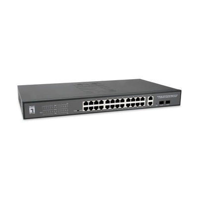 ABI Levelone GEP-2841 Switch Web a 28 porte, L2, Gigabit Ethernet, About Ethernet (POE)