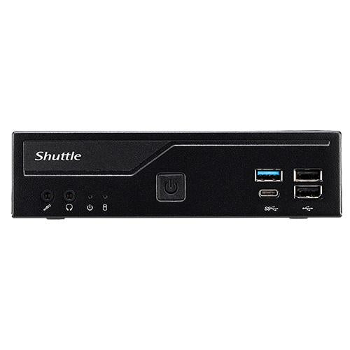 Shuttle Shuttle DH610 XPC Slim PC Barebone, LGA1700, Intel H610, 2x DDR4 (Max.64 GB) 1x2.5 Bay, M.2, HDMI,