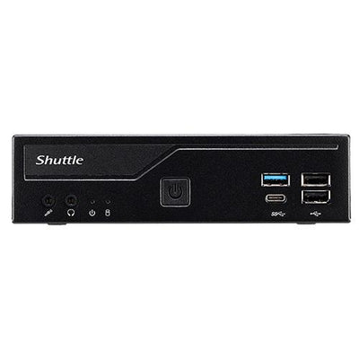 Shuttle dh610 xpc slim pc barebone, lga1700, intel h610, 2x ddr4 (max.64gb) 1x2.5 bay, m.2, hdmi,