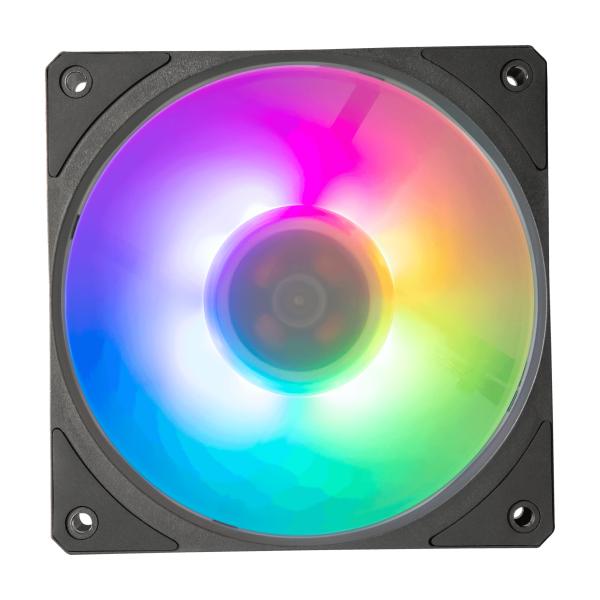 Cooler Master Cooler MFZ-M2DN-24NP2-R1 Mobius 120p Argb, 120 mm, 2400 giri / min, 30 dB, 75,2 cfm, nero