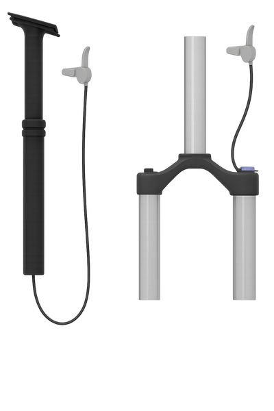 Elvedes kabelset voor dropper zadelpen remote lock-out (exclusief remote)