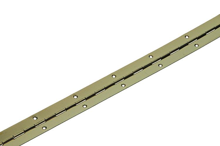 1013335 - 1 bisagra piano latonada l 174 cm x 32 mm | 10 piezas