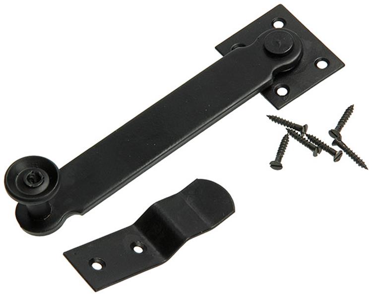 Mack 1013313 - 1 manilla de puerta plastificada negra. | 3 piezas