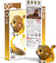 Puzzle 3d Eugy - leone - animali selvatici - sostenibile - collezionali tutti - 6 anni