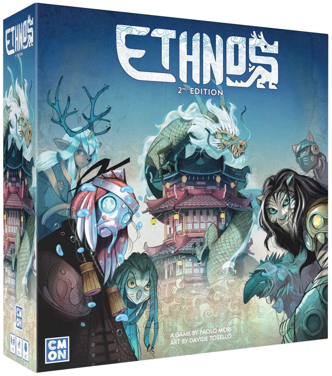 Asmodee ethnos 2nd edition bordspel strategie