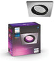 Philips hue centura inbouwspot - wit en gekleurd wit - 1-pack - aluminium - vierkant - gu10