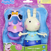 Hasbro peppa pig-speelgoed kelly konijn-aankleedfiguur van 15 cm, met 6 modeaccessoires, peuterspeelgoed, 3+
