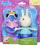 Hasbro peppa pig-speelgoed kelly konijn-aankleedfiguur van 15 cm, met 6 modeaccessoires, peuterspeelgoed, 3+