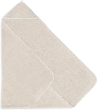 Jollein - mantella da bagno in spugna 100x100 cm - asciugamano per bambini con mantellina da bagno, scialle, poncho da bagno - nocciola