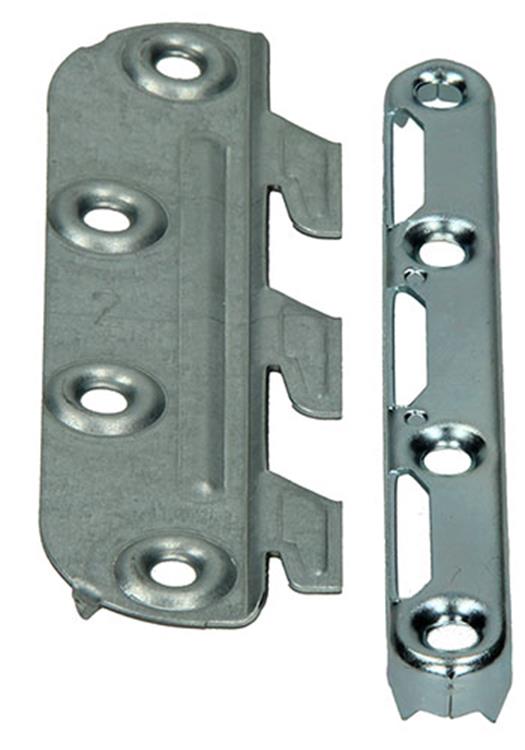 Mack 1013463 - juego de 4 ganchos para cuna en blanco 135mm | 5 piezas