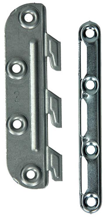 Mack 1013463 - juego de 4 ganchos para cuna en blanco 135mm | 5 piezas