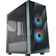 Cooler Master Cooler CP320-KGNN-S00 CMP 320, MatX, Midi-Tower, 120mm, Window, ARGB, Black - afbeelding 1