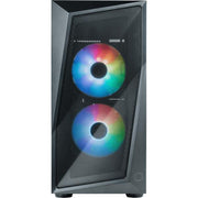 Cooler Master Cooler CP320-KGNN-S00 CMP 320, MatX, Midi-Tower, 120mm, Window, ARGB, Black - afbeelding 3