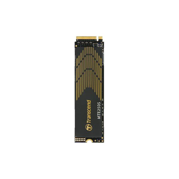 Transcend transcend ts1tmte250s mte 250s, 1 tb, m.2 2280, pcie gen4x4, nvme, 3d tlc w dram, heatsink