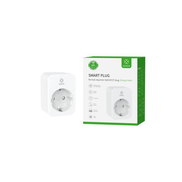 Importar WOX R6118-4 Pack Plug Eu, Schucko con monitoreo de energía