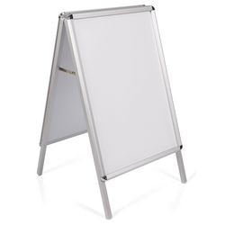 Cartello da marciapiede bi-ufficio bianco 594 x 841 mm (l x a)