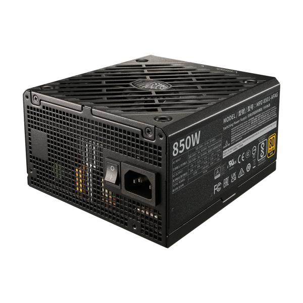 Cooler Master Cooler MPZ-8501-AFAUT-BEU V850 Gold I Multi Digital PSU, ATX 3.0, 850 W, STCM, completamente modulare