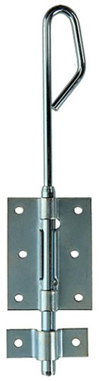 Mack 1015870 - 1 pestillo de bayoneta galvanizado 25cm | 5 piezas