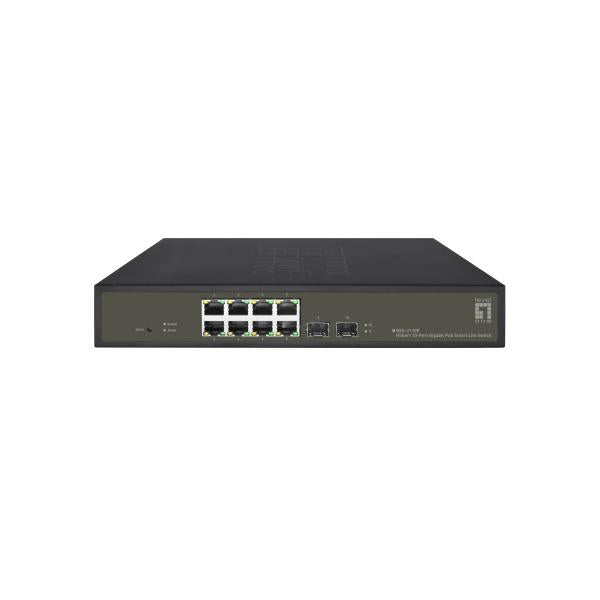 Levelone Levelone GES-2110P Hilbert Gigabit Poe Lite Switch gestito L2, 8x POE Output, 2x SFP