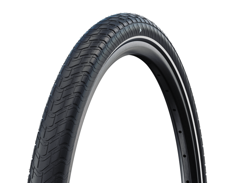 Schwalbe draadband motion big apple 55-406 +r zwart