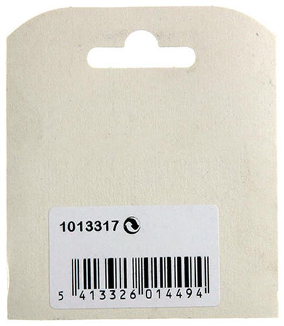 Mack 1013317 - 12 shelf supports ø 7mm sleeves ø 7.5 mm nickel-plated | 5 pieces