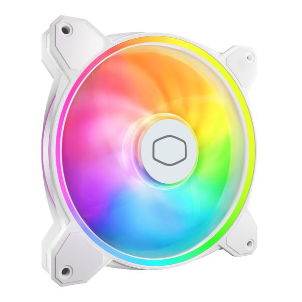 Cooler Master Cooler MFL-B4DW-16NP2-R2 Masterfan MF140 HALO2 White Edition, 140 mm, 27 dBA, 59.51 CFM, Whit