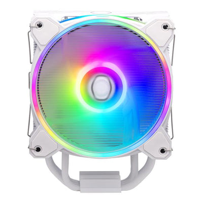 Cooler master cooler rr-s4ww-20pa-r1 hyper 212 halo white, 4-pin, argb, 120mm, 650-2050 rpm, 27 dba (max)