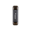 Transcend ts1tesd310c esd310c external ssd, 1tb, usb type-c type-a, 10gbps
