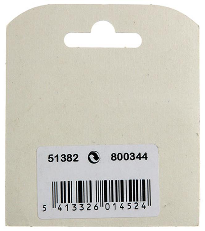 Mack 1015866 - 8 soportes de marco niquelados | 5 piezas