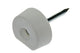 Mack 1017027 - 20 soportes para estantes con clavo blanco | 5 piezas