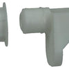 Mack 1017029 - 10 soportes para estantes con funda blanco | 5 piezas