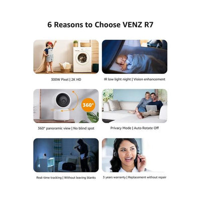 Wox Wox R4259 Venz di Wox R4259PT IN IN IN INDITENZA HD Camera a 360 gradi Ruozabile
