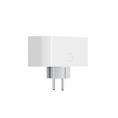 Wox Wox R6153 Smart Double Plug con misuratore di energia e terra di terra