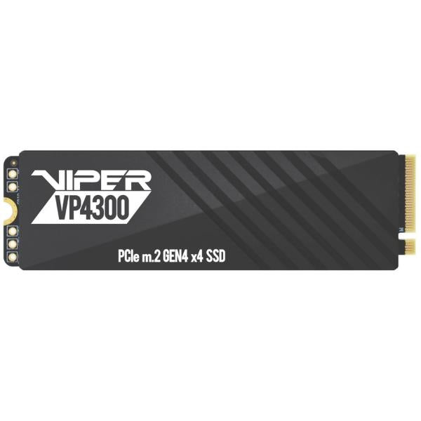 Patriot vp4300 lite 1 tb ssd (zwart, pcie 4.0 x4, nvme 2.0, m.2 2280)
