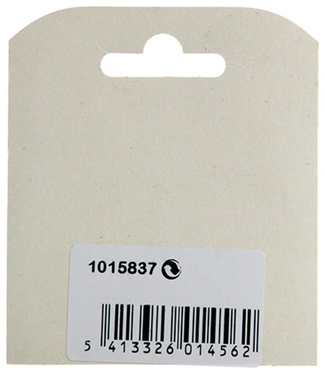 Mack 1015837 - 20 soportes para estantes plástico blanco ø 5 mm | 10 piezas