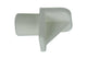 Mack 1015838 - 20 soportes para estantes plástico blanco ø 6 mm | 10 piezas