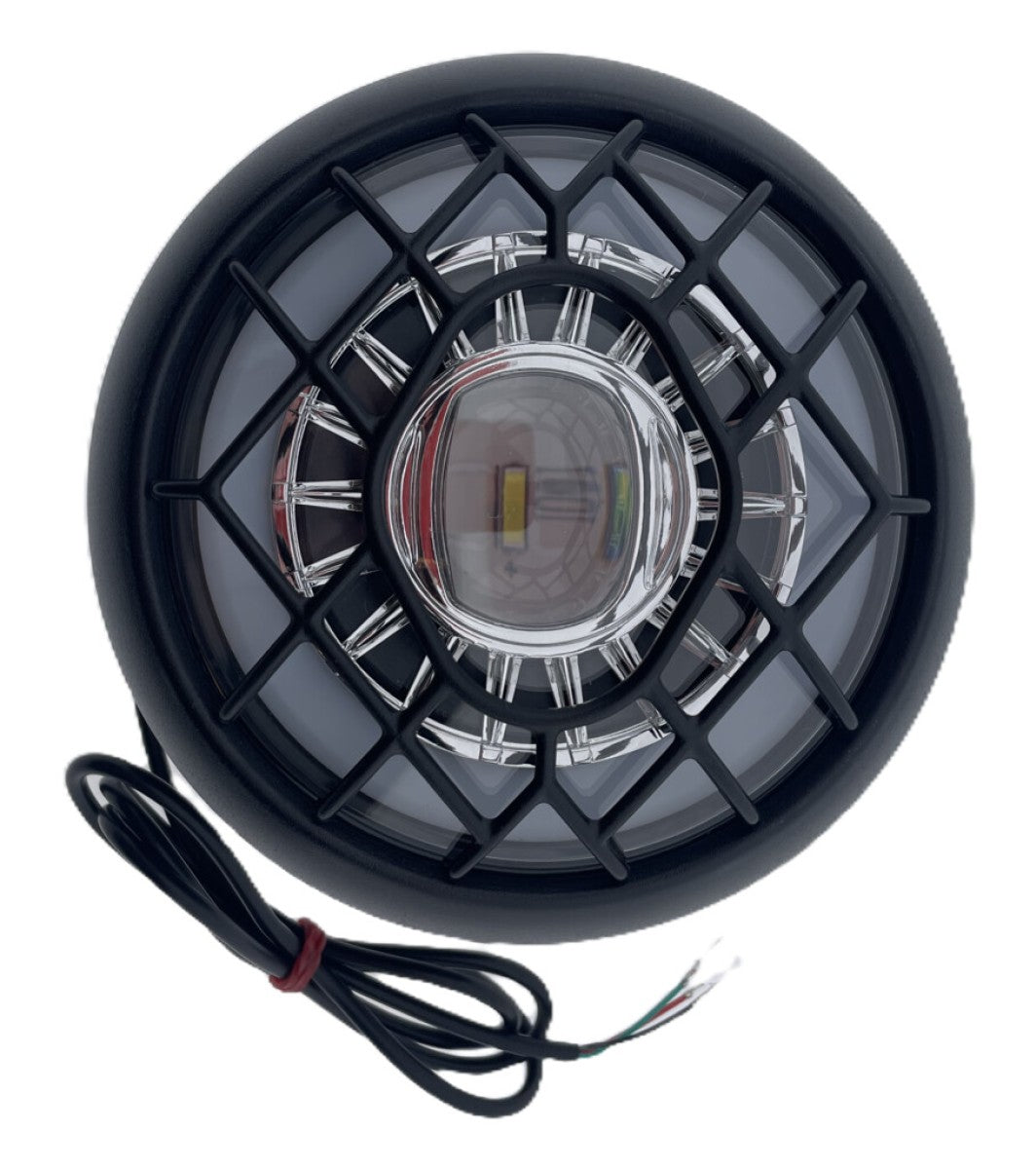 Koplamp ikzi light bulls-eye fatbike