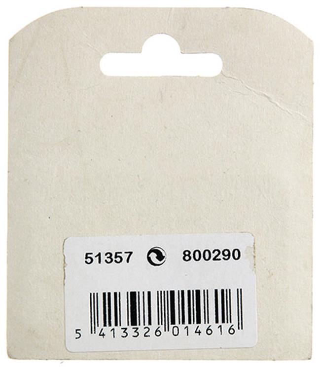 Mack 1015842 - 20 soportes para estantes plástico marrón ø 7 mm | 5 piezas