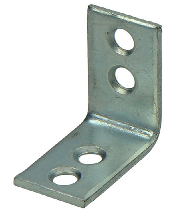 Mack 1013294 - 4 cuadrados plegados galvanizados 25x25x15x2mm | 10 piezas
