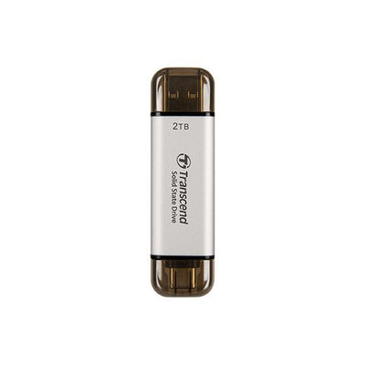 Trascendi TS1TET310S ESD310S SSD esterno, 1TB, USB 10Gbps, Tipo C A, Silver