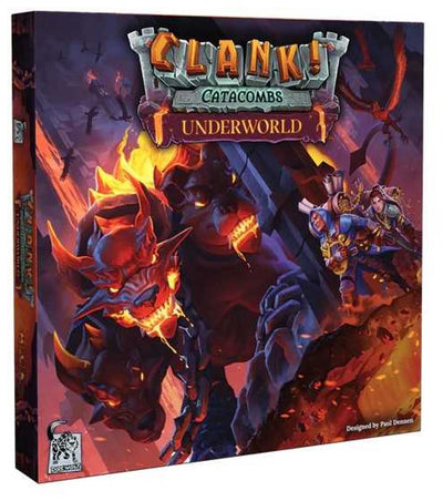 Asmodee board game clank! catacombs underworld strategic adventure.