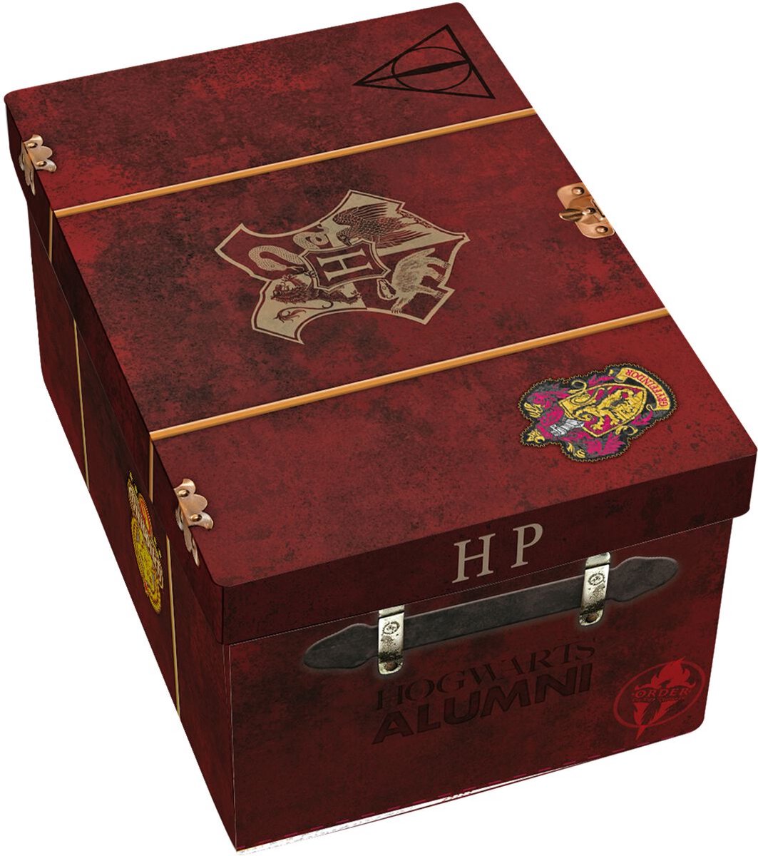 Valigia di Harry Potter per Hogwarts: set regalo premium con pacchetto fan rosso