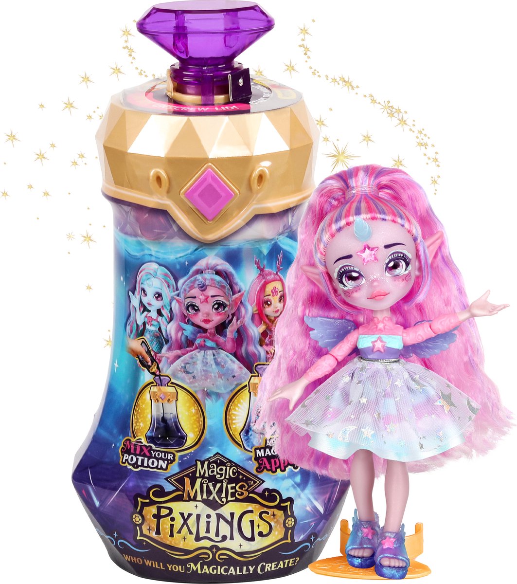 Magic mixies pixlings - unicorn pixling pop unia - maak een magische toverdrank