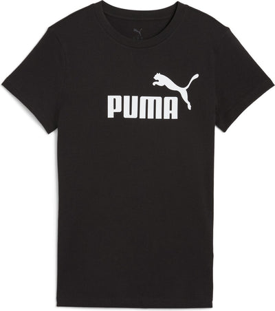 Puma ess no. 1 logo tee women's sports shirt - black
