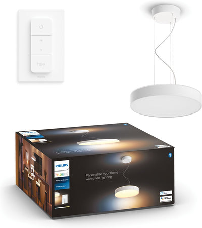 Lampada a sospensione Philips Hue Enrave - luce bianca da calda a fredda - bianco - 1 dimmer