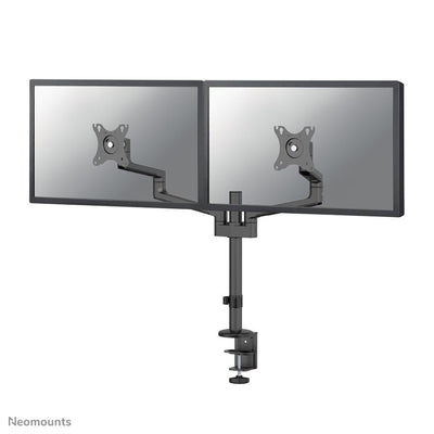 Neomounts Neomounts DS60-425BL2 Brazo de monitor de escritorio, arandela de abrazadera, 17 27, 8 kg, 100x100 mm, negro