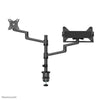 Neomounts Neomountts DS20-425BL2 Monitor-Mount da scrivania, 17 27, 8 kg, 360 °, nero